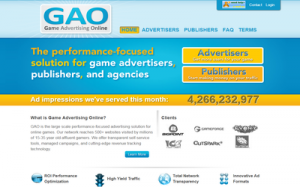 Game Advertising Online (GAO)