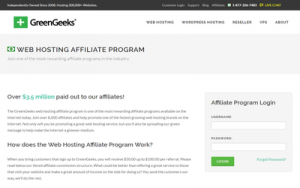 GreenGeeks Affiliate