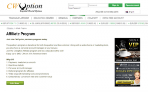 CWOption Affiliates