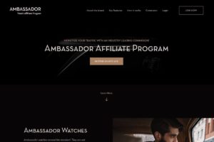 Ambassador Watches Affiliate Program
