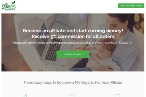 Organic Formula Affiliate