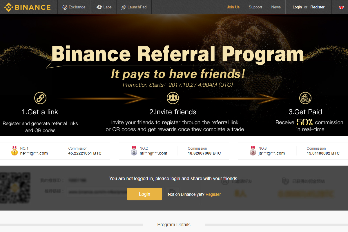 how to become a binance affiliate