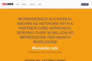 Moinsider Ads
