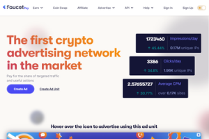 FaucetPay Ad Network